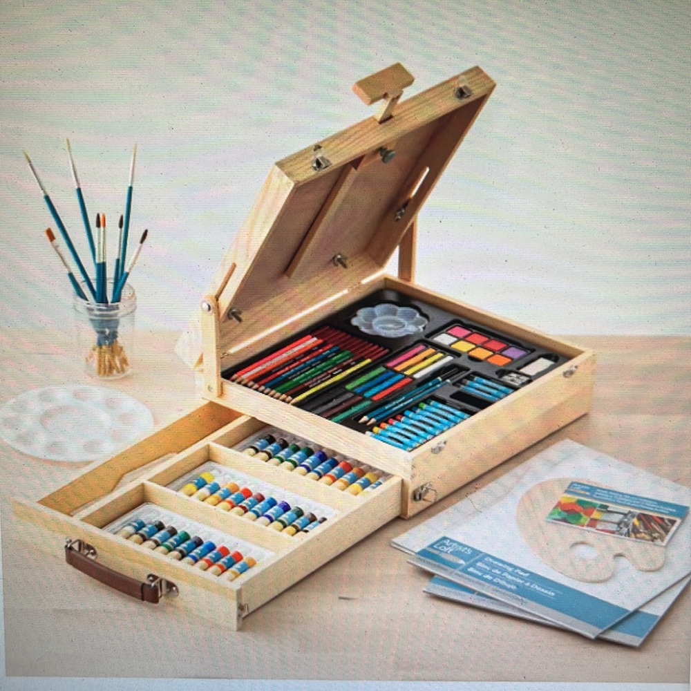 106 pc. Deluxe Painting Art Set by Artist's Loft Necessities - Picture 4 of 9